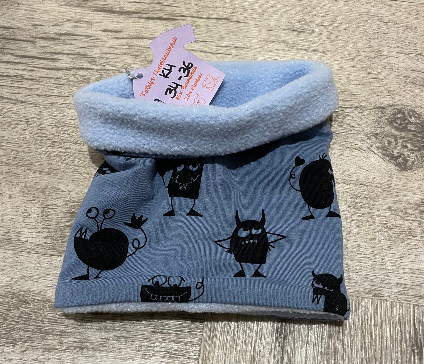 Kuscheliger Loopschal Monster